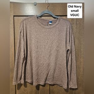 Old Navy Brown Long Sleeve Tee